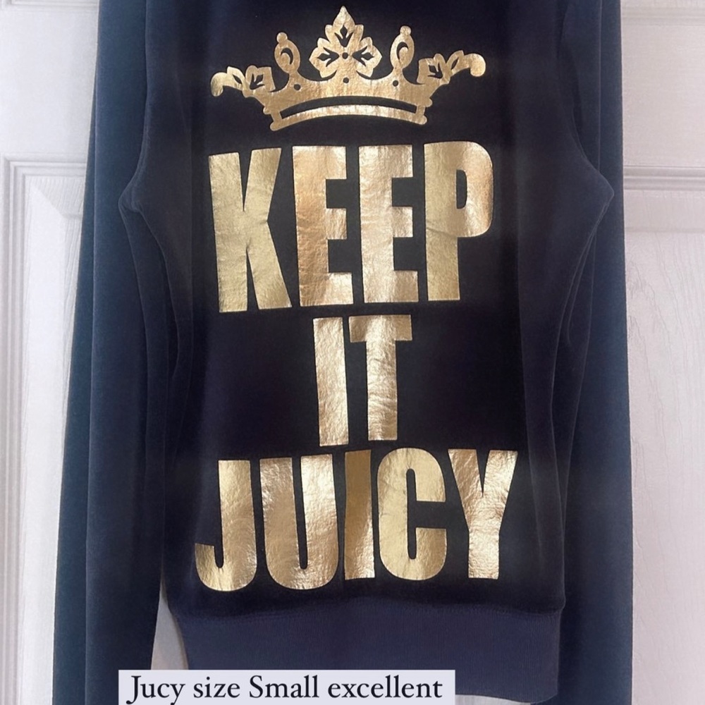 Juicy Couture Velour hoodie Y2K